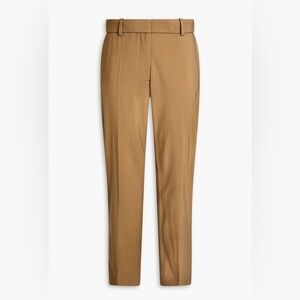 JOSEPH Coleman cropped wool-blend twill slim-leg pants
